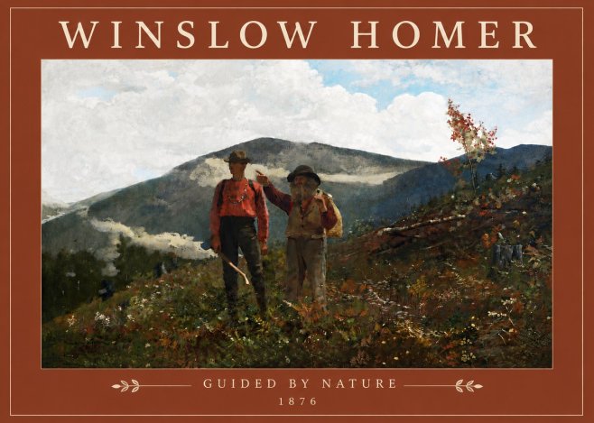 Winslow Homer The Two Guides No4 - Plakat