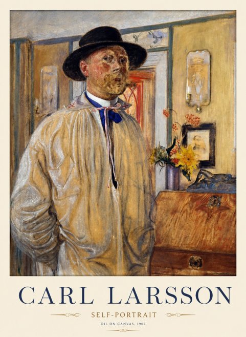 Carl Larsson Self-portrait No2 - Plakat