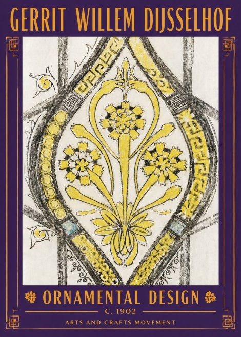 Gerrit Willem Dijsselhof Ornamental Design No4 - Plakat