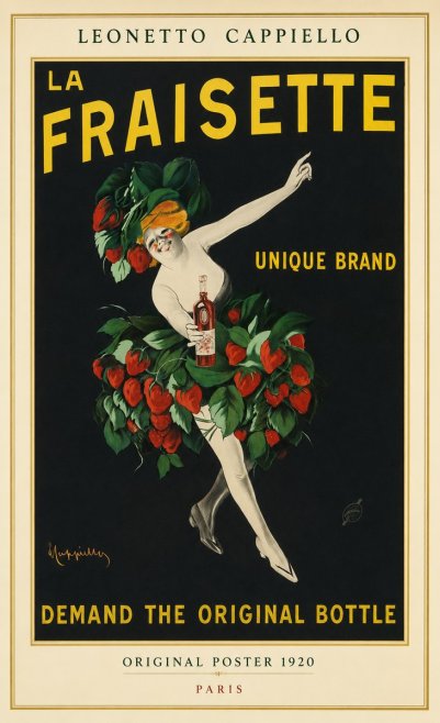 Leonetto Cappiello La Fraisette No1 - Plakat