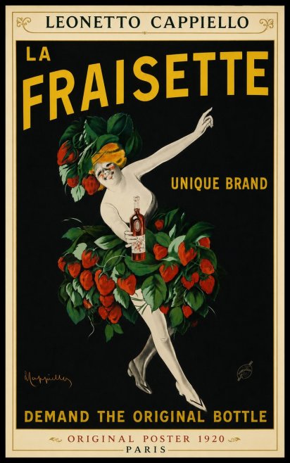 Leonetto Cappiello La Fraisette No3 - Plakat