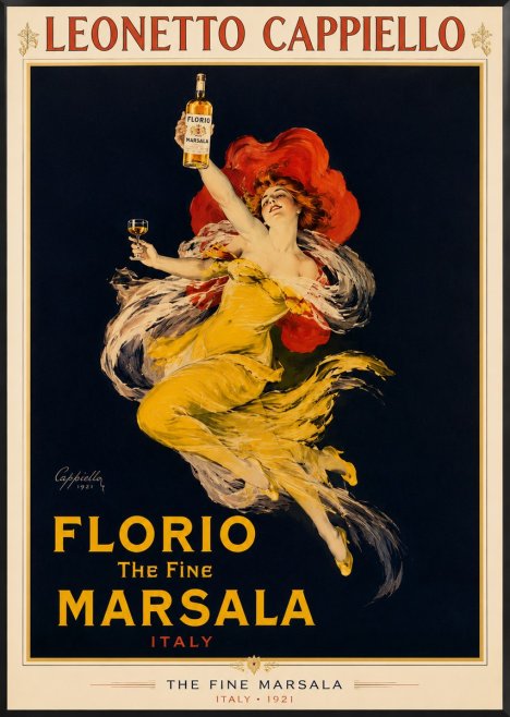 Leonetto Cappiello Florio the Fine Marsala No2 - Plakat