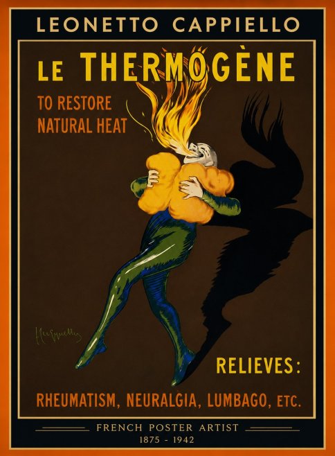Leonetto Cappiello Le Thermogène No4 - Plakat