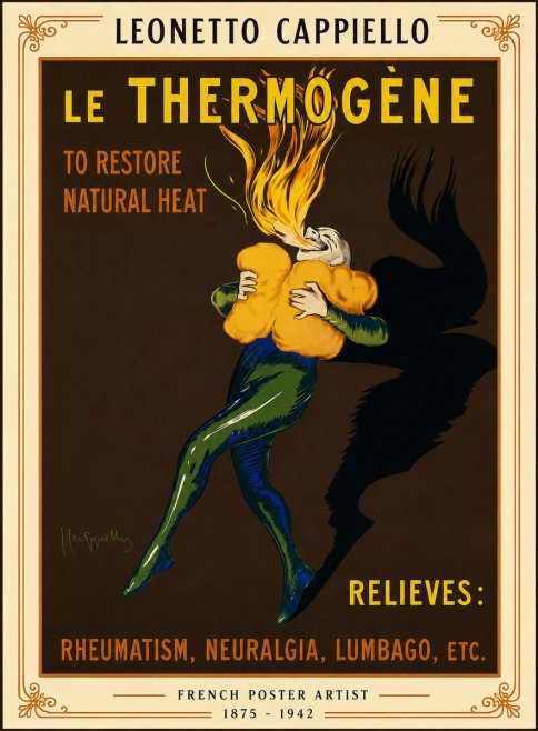 Leonetto Cappiello Le Thermogène No5 - Plakat