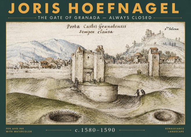 Joris Hoefnagel The Gate of Granada - Always Closed No5 - Plakat