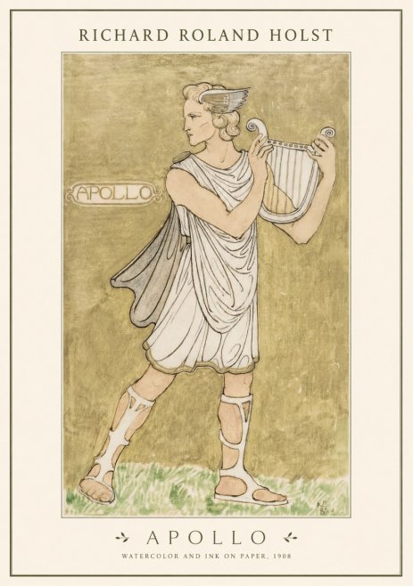 Richard Roland Holst Apollo No1 - Plakat
