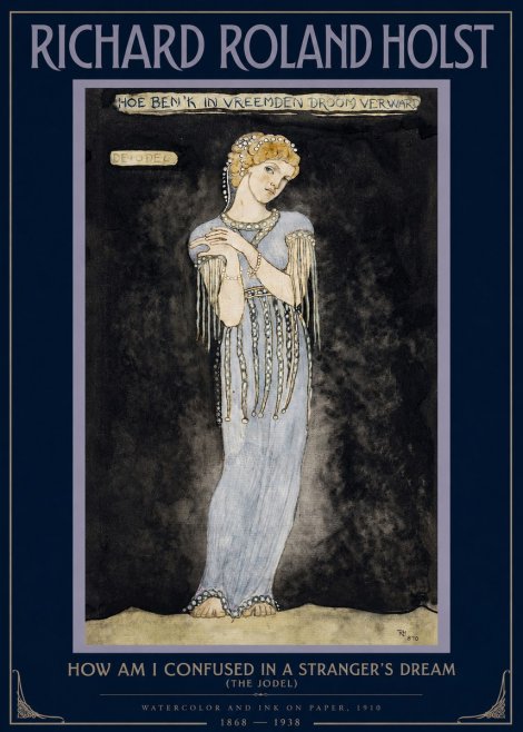 Richard Roland Holst How Am I Confused in a Stranger's Dream No2 - Plakat