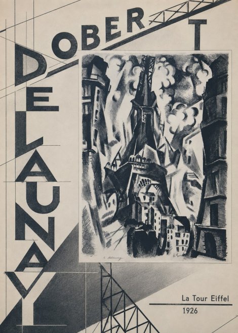 Robert Delaunay La Tour Eiffel No5 - Plakat