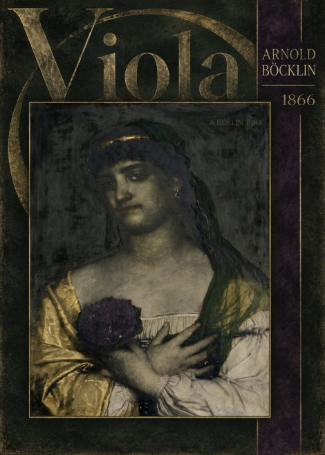 Arnold Böcklin Viola No6 - Plakat