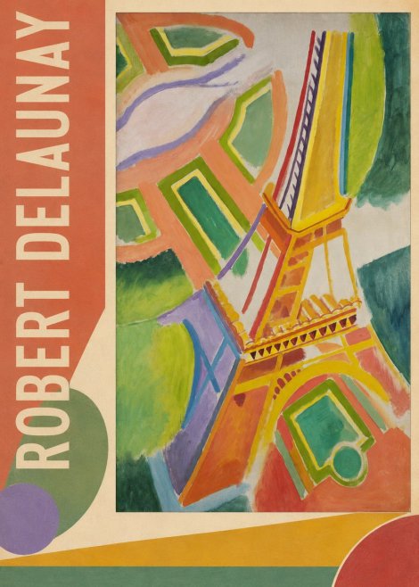 Robert Delaunay Tour Eiffel No2 - Plakat