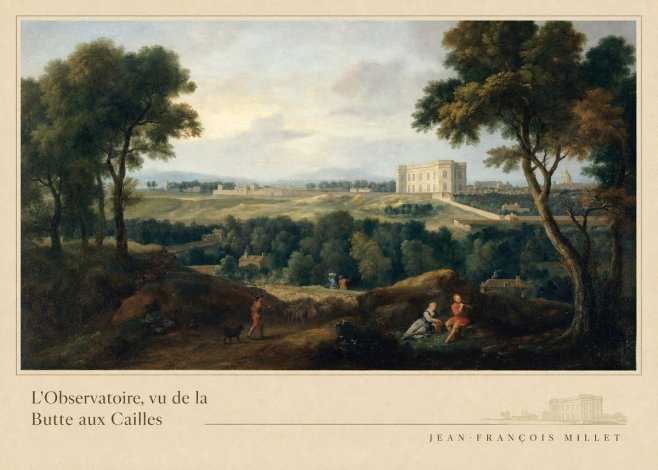 Jean-François Millet L'observatoire, Vu De La Butte Aux Cailles No4 - Plakat