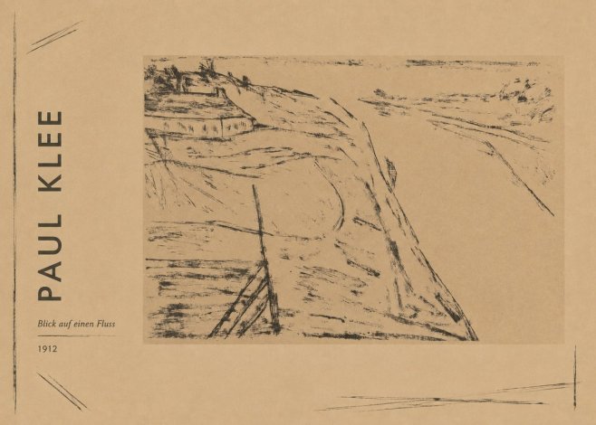 Paul Klee Blick Auf Einen Fluss No2 - Plakat