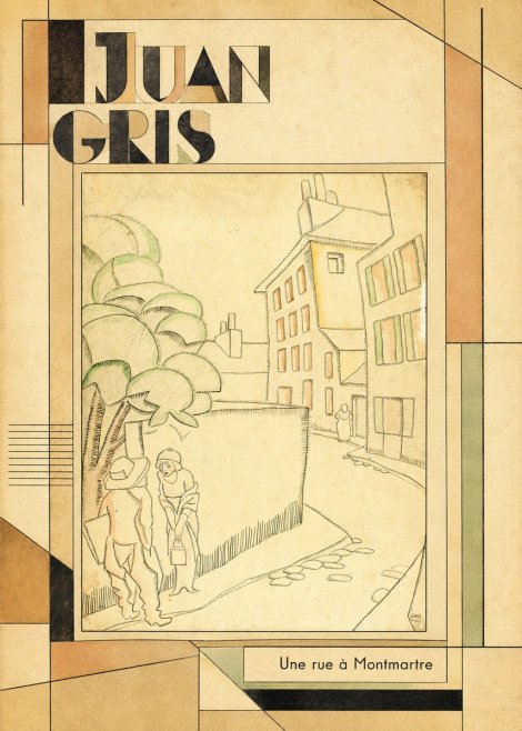Juan Gris Une Rue À Montmartre No2 - Plakat
