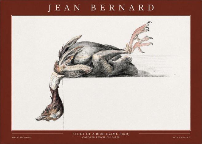 Jean Bernard Stillness No4 - Plakat