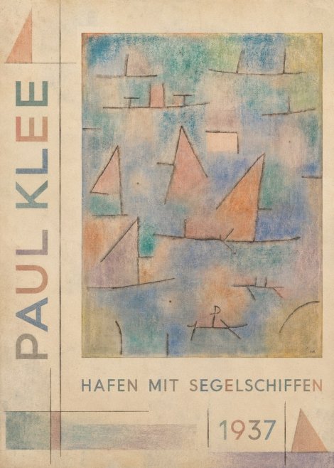 Paul Klee Hafen Mit Segelschiffen No5 - Plakat