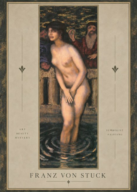 Franz von Stuck Susanna No3 - Plakat