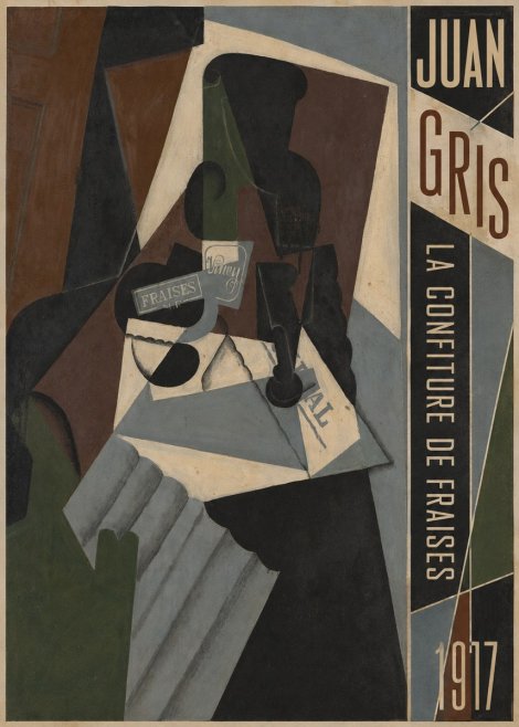 Juan Gris La Confiture De Fraises No3 - Plakat