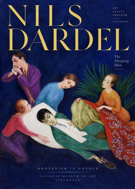 Nils Dardel The Sleeping Man No3 - Plakat