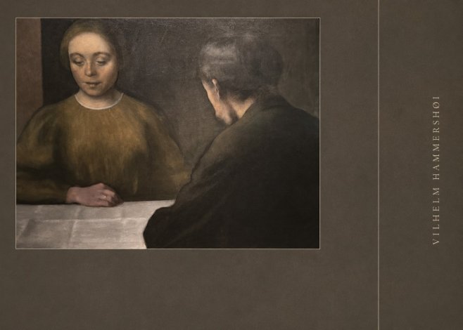 Vilhelm Hammershøi A Conversation No2 - Plakat
