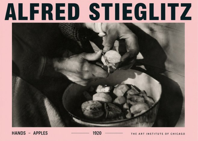 Alfred Stieglitz Hands - Apples No4 - Plakat