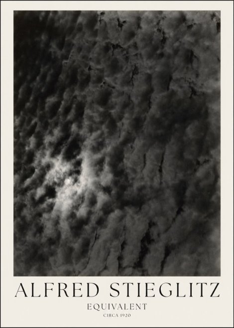 Alfred Stieglitz Equivalent II No1 - Plakat