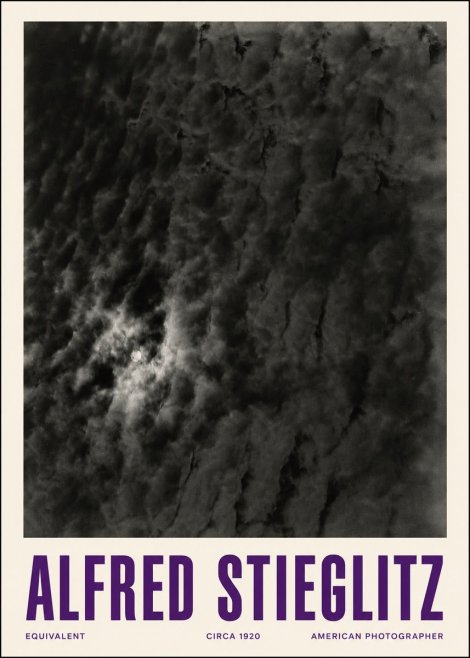 Alfred Stieglitz Equivalent II No3 - Plakat
