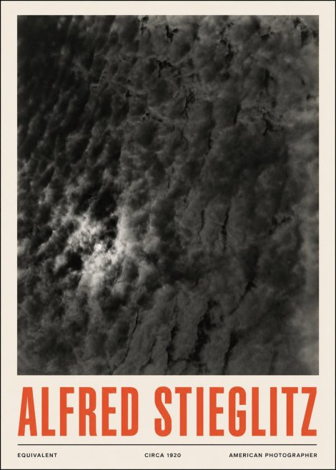 Alfred Stieglitz Equivalent II No6 - Plakat