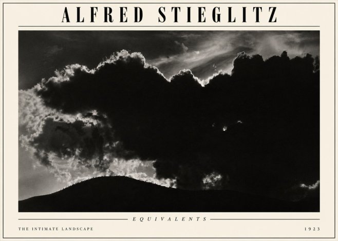 Alfred Stieglitz Equivalents II No6 - Plakat