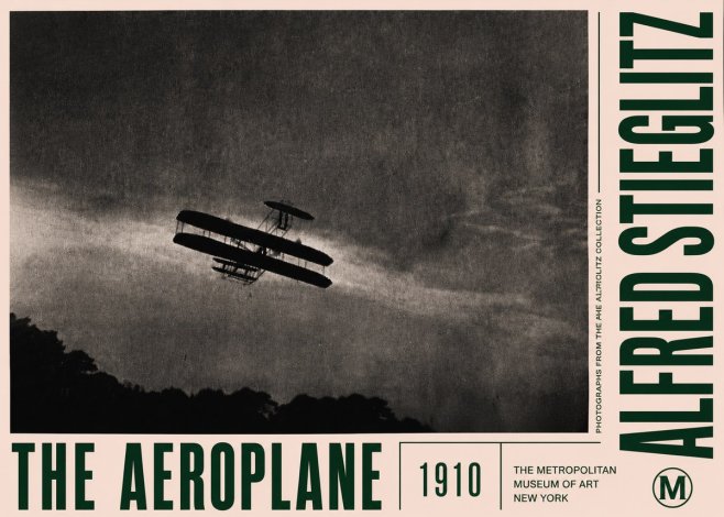 Alfred Stieglitz The Aeroplane No4 - Plakat