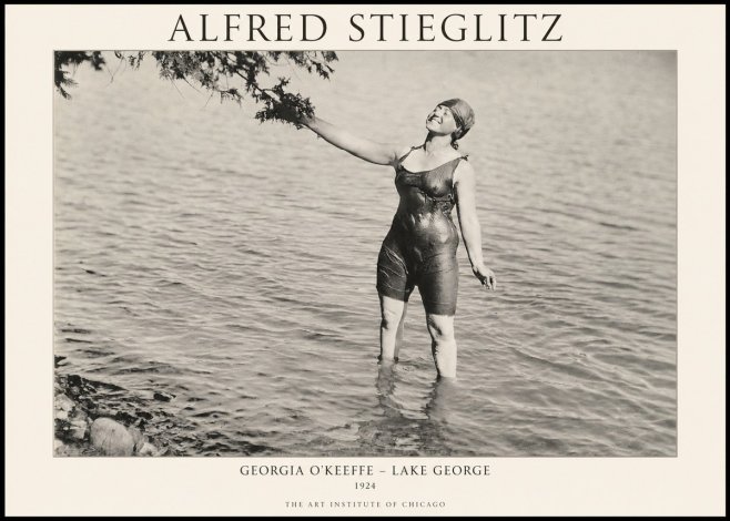 Alfred Stieglitz Lake George No1 - Plakat