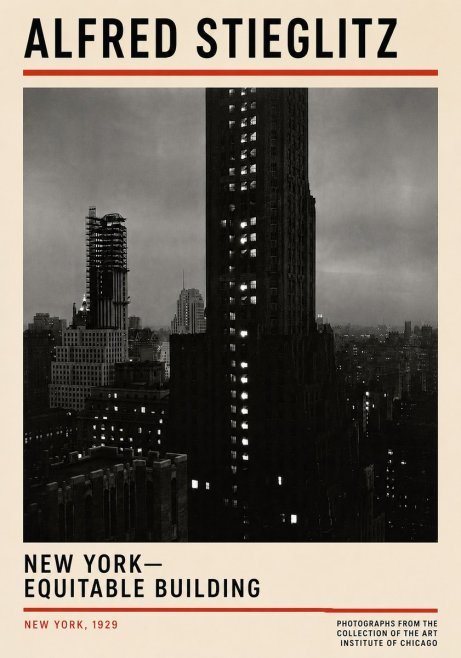 Alfred Stieglitz New York—equitable Building No6 - Plakat