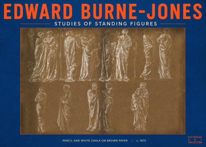 Edward Burne-Jones Studies of Standing Figures No2 - Plakat