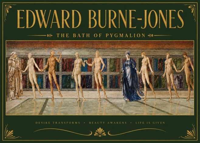 Edward Burne-Jones The Bath of Pygmalion No6 - Plakat