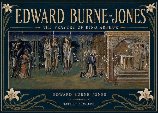 Edward Burne-Jones The Prayers of King Arthur No4 - Plakat