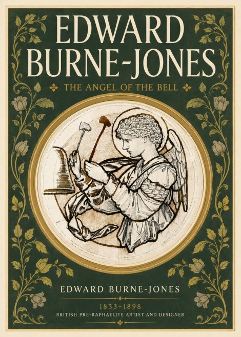 Edward Burne-Jones The Angel of the Bell No6 - Plakat