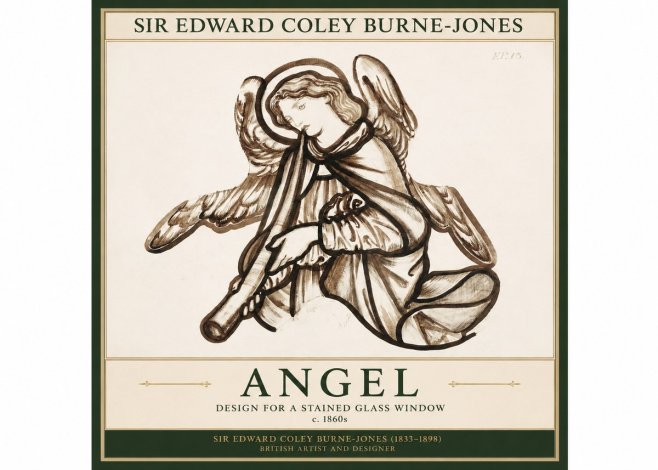 Edward Burne-Jones Angel No1 - Plakat