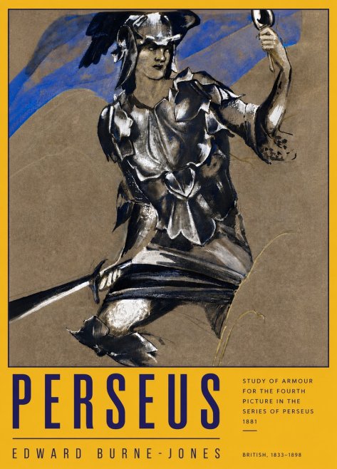 Edward Burne-Jones Perseus No3 - Plakat