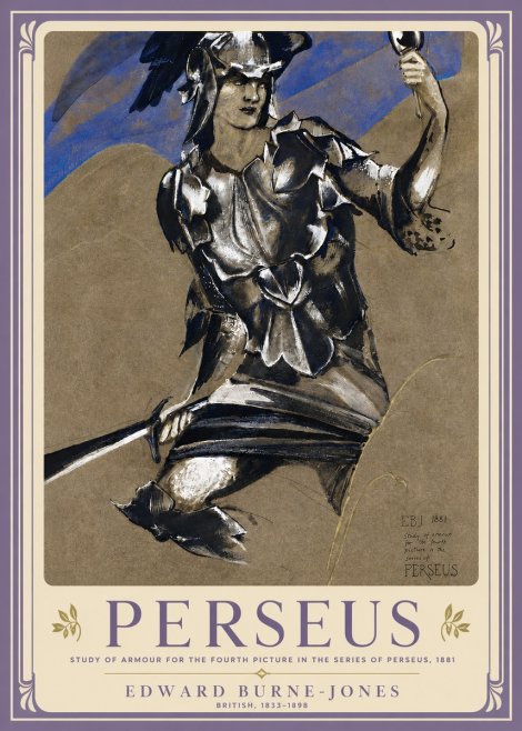 Edward Burne-Jones Perseus No4 - Plakat