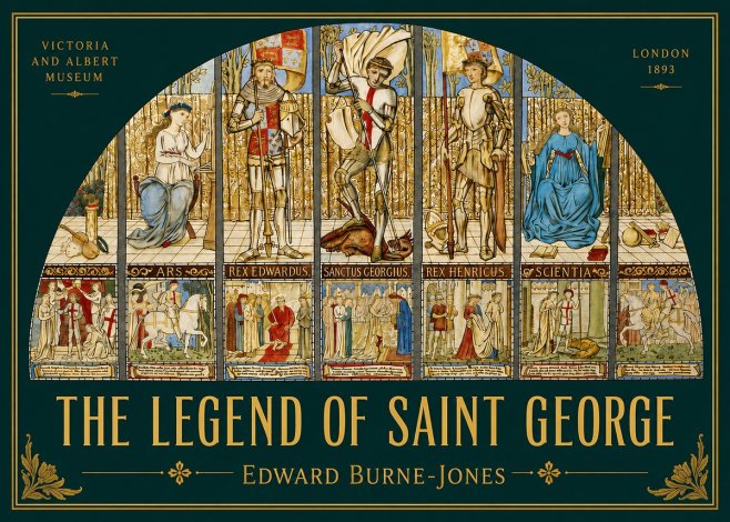 Edward Burne-Jones The Legend of Saint George No2 - Plakat