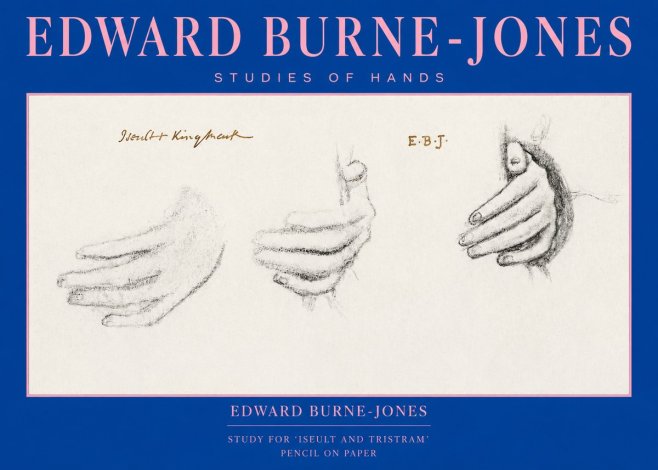 Edward Burne-Jones Study for 'Iseult and Tristram' No2 - Plakat