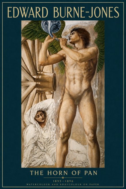 Edward Burne-Jones The Hour of the Soul No4 - Plakat