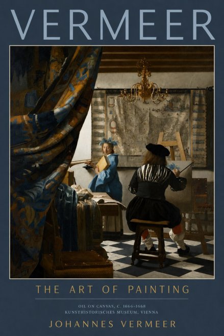 Vermeer The Art of Painting No2 - Plakat