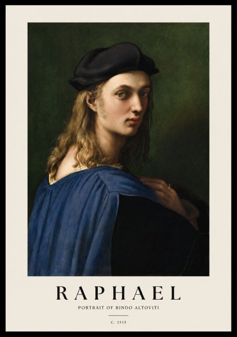 Raphael Portrait of Bindo Altoviti No1 - Plakat