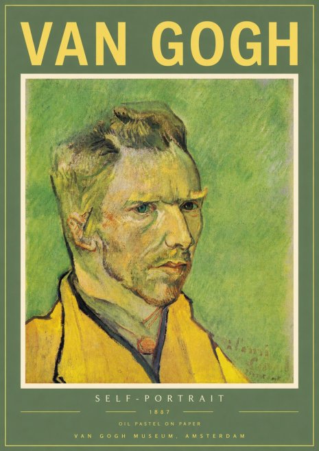 Van Gogh Self-portrait No4 - Plakat