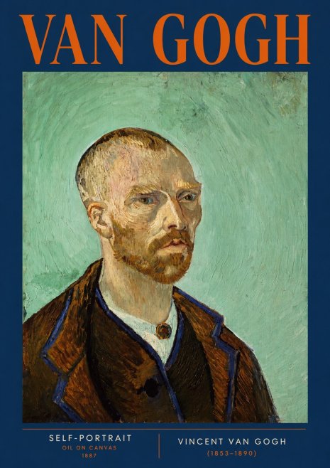 Van Gogh Self-portrait No4 - Plakat