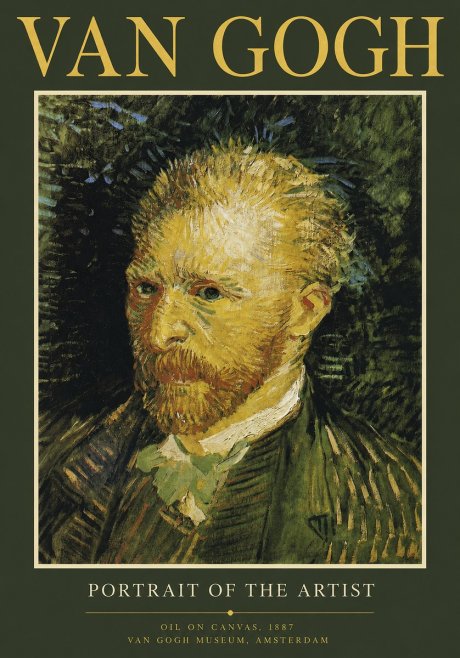 Van Gogh Portrait of the Artist No2 - Plakat