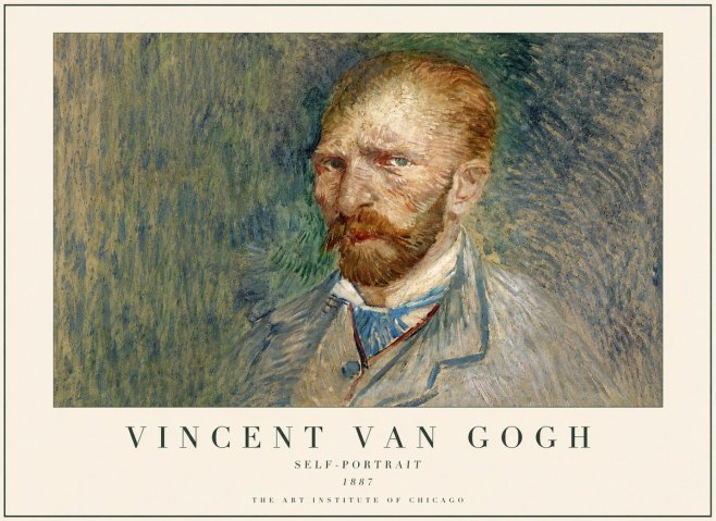 Van Gogh Self-portrait No3 - Plakat