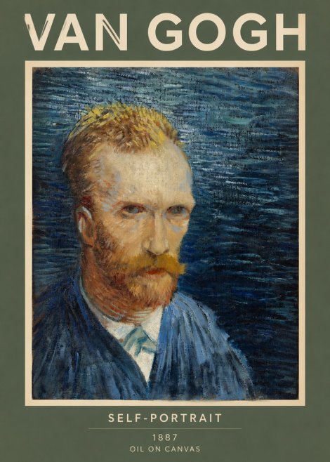 Van Gogh Self-portrait No2 - Plakat