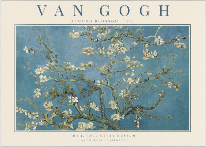 Van Gogh Almond Blossom No4 - Plakat