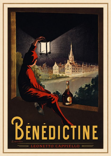 Leonetto Cappiello Bénédictine No1 - Plakat